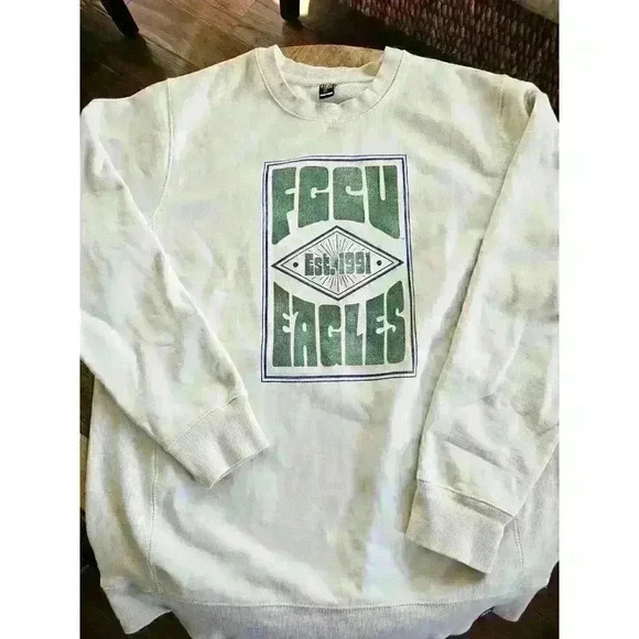 Florida Gulf Coast Eagles University Eagles Sweatshirt Size Large EUC - Picture 4 of 7